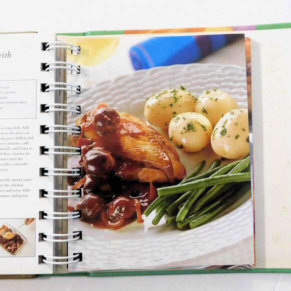 Cookshelf Chicken Mini Cookbook Recipes by Tom Bridge 2004 HB Spiral - Picture 10 of 10